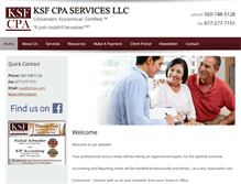 Tablet Screenshot of ksfcpa.com